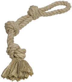 Іграшка для собак Сизалевий Подвійний Канат з вузликами Ropes Nobby Іграшка для собак Сизалевий Подвійний Канат з вузликами Ropes Nobby