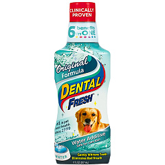 Рідина від зубного нальоту та запаху з пащі собак SynergyLabs Dental Fresh Dog Рідина від зубного нальоту та запаху з пащі собак SynergyLabs Dental Fresh Dog