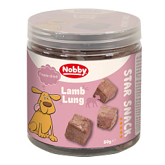 Сублимированные лакомства для собак Легкие Ягненка Nobby StarSnack Freeze-Dried Lamb Lungs