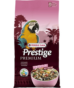 Зерновая смесь без орехов для крупных попугаев Versele-Laga Prestige Premium Parrots Nut-Free Mix