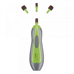 Бесшумный аккумуляторный гриндер с четырьмя насадками для когтей собак и котов Nail Cutter Moser