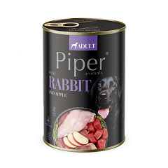 Беззерновая консерва для собак с Кроликом и Яблоком Dolina Noteci Piper Grain Free Rabbit & Apple