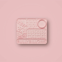 Силіконовий килимок для вилизування Лікімат для собак BullyBillows Dog Licking Munch Mats