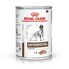 Диетическая лечебная консерва для взрослых собак с расстройствами пищеварения Royal Canin Veterinary Gastrointestinal Low Fat Loaf