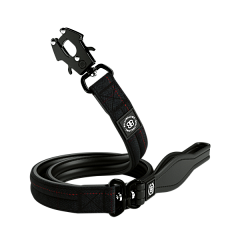 Твидовый поводок с рывковым замком для собак с чувствительной кожей BullyBillows Tweed Combat Lead