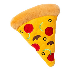 М'яка іграшка для собак Шматок Піци з пищалкою FuzzYard Plush Food Pizza Slice