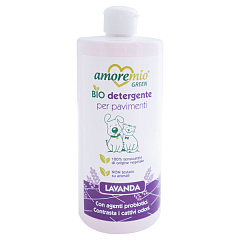 Био-средство для мытья пола от следов животных Лаванда Amoremio Green BIO Detergent Lavender