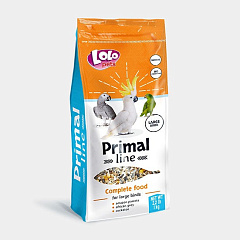 Повнораційний мінералізований корм для великих птахів LoLo Pets Primal Line Large Birds