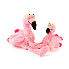 М'яка іграшка для собак Фламінго з пищалкою FuzzYard Plush Nasties Flo The Flamingo