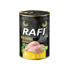 Беззерновая консерва для котов с Курицей Dolina Noteci Rafi Grain Free Cat Chicken Беззерновая консерва для котов с Курицей Dolina Noteci Rafi Grain Free Cat Chicken
