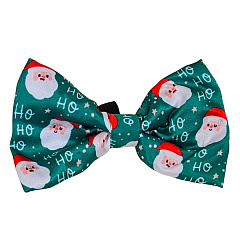 Новогодняя светодиодная бабочка для собак Санта Santa Christmas Dog Bow Tie Nobby