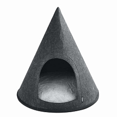 Антиковзкий складаний будиночок-намет з двосторонньою подушкою для котів та маленьких собак Tippi Nobby Антиковзкий складаний будиночок-намет з двосторонньою подушкою для котів та маленьких собак Tippi Nobby