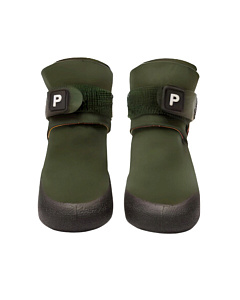 Всесезонная защитная анатомическая обувь для собак PAIKKA Dog Shoes Olive