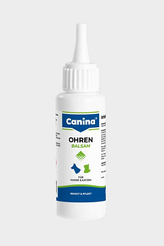 Бальзам для очищення вух собак та котів Canina Ohren Balsam Бальзам для очищення вух собак та котів Canina Ohren Balsam