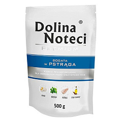 Безглютеновий вологий корм для собак з Фореллю Dolina Noteci Premium Adult Trout