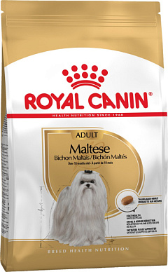Сухой корм для собак породы Мальтийская Болонка после 10 месяцев Royal Canin Maltese Adult 