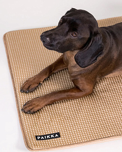 Інноваційна охолоджуюча підстилка для собак та котів PAIKKA Cooling Blanket Taupe