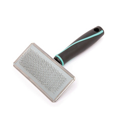 Пуходерка із захисними крапельками для собак та котів Imac Slicker Brush Soft Пуходерка із захисними крапельками для собак та котів Imac Slicker Brush Soft