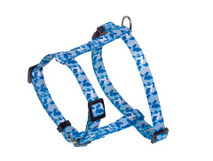 Анатомічная м'яка шлейка для цуценят та маленьких собак Camouflage H-shaped Harness Nobby Анатомічная м'яка шлейка для цуценят та маленьких собак Camouflage H-shaped Harness Nobby
