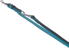 Кожаный мягкий поводок-перестежка с цветной подкладкой для собак Pacific 3 in 1 Leash Nobby Кожаный мягкий поводок-перестежка с цветной подкладкой для собак Pacific 3 in 1 Leash Nobby
