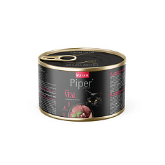 Беззернова консерва для кошенят з Телятиною Dolina Noteci Piper Animals Cat Junior Veal