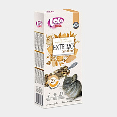 Лакомства для шиншилл Витаминизированные палочки LoLo Pets Smakers Extrimo Chinchilla