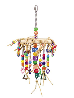 Развивающая игрушка для попугаев Цирк Interactive Parrot Toy Nobby