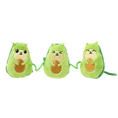 Игрушка для котов с кошачьей мятой Три Авокадо на веревке FuzzYard Catnip Rope Avocados