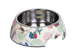 Антискользящая меламиновая миска для собак Песики Doggy Nobby Антискользящая меламиновая миска для собак Песики Doggy Nobby
