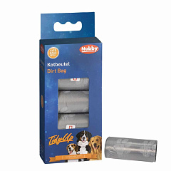 Серые пакеты для уборки за собакой с рисунком лапки Paw Grey TidyUp Poop Bag Nobby Серые пакеты для уборки за собакой с рисунком лапки Paw Grey TidyUp Poop Bag Nobby