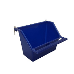 Открытая пластиковая кормушка с насестом для птиц Classic Nobby