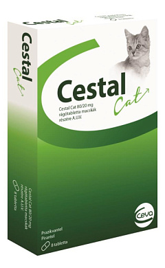Антигельмінтний препарат широкого спектру дії для кошенят та дорослих котів Цестал Ceva Cestal Kittens & Cats