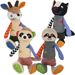 Мягкая игрушка с пищалкой для собак ToyBox Дикие Животные Plush Nobby