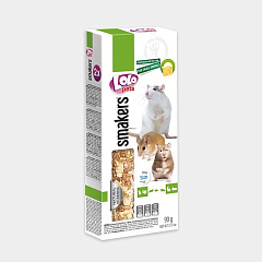 Лакомства для грызунов со вкусом сыра LoLo Pets Smakers Rodents Cheese Лакомства для грызунов со вкусом сыра LoLo Pets Smakers Rodents Cheese