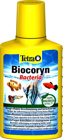 Кондиціонер для очищення та знезараження води в акваріумі Tetra Biocoryn Bacteria