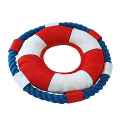 Плавающая игрушка для собак Спасательный круг с пищалкой Swimming Nobby Плавающая игрушка для собак Спасательный круг с пищалкой Swimming Nobby