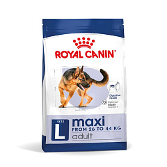 Сухой корм для собак крупных пород в возрасте от 15 месяцев до 5 лет Royal Canin Maxi Adult