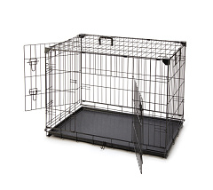 Складана металева клітина для собак зі знімним піддоном Imac Box Cane
