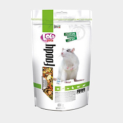 Полнорационный корм для декоративных крыс с натуральными витаминами LoLo Pets Foody Rat Полнорационный корм для декоративных крыс с натуральными витаминами LoLo Pets Foody Rat