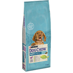 Сухий корм з ягням для цуценят віком до 1 року Purina Dog Chow Puppy With Lamb