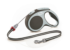 Поводок-рулетка для собак средних пород весом до 20 кг Flexi Vario M Cord трос 5 m