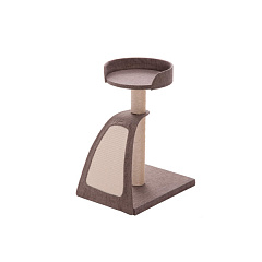 Когтеточка-столбик с дряпалкой и лежаком для кошек Imac Ines Когтеточка-столбик с дряпалкой и лежаком для кошек Imac Ines