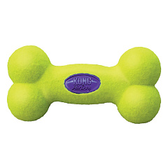 KONG AirDog Squeaker Bone Іграшка для собак з чутливими зубами Кісточка
