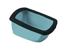 Туалет из вторичного пластика с высокими бортиками и ободком для котов Imac Funny Junior 2nd Plastic Life Туалет из вторичного пластика с высокими бортиками и ободком для котов Imac Funny Junior 2nd Plastic Life