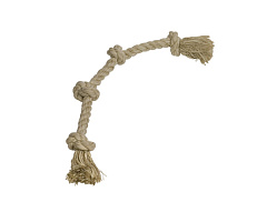 Іграшка для великих собак Сизалевий Канат з вузлами Ropes Nobby
