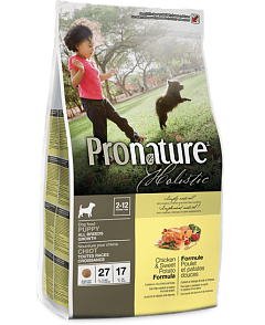 Сухий корм з куркою та бататом для цуценят віком від 2 до 12 місяців Pronature Holistic Puppy Growth All Breeds Сухий корм з куркою та бататом для цуценят віком від 2 до 12 місяців Pronature Holistic Puppy Growth All Breeds