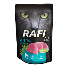 Беззерновий вологий корм для котів з Тунцем Dolina Noteci Rafi Grain Free Cat Tuna