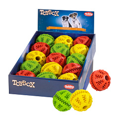 Іграшка для догляду за зубами собак та ласощів ToyBox Жувальний М'яч Dental & Snackball Nobby Іграшка для догляду за зубами собак та ласощів ToyBox Жувальний М'яч Dental & Snackball Nobby