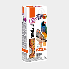 Лакомства для зебровых амадин Витаминизированные палочки с фруктами LoLo Pets Smakers Zebra Finch Fruits