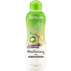 Увлажняющий кондиционер с киви и какао-маслом для собак и котов TropiClean Conditioner Moisturising Kiwi & Cocoa Butter